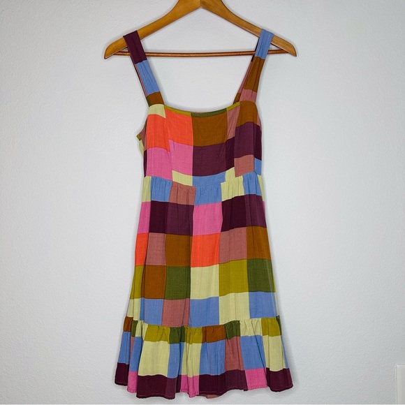 Rewind Checkered Dress - size S - Picture 3 of 4